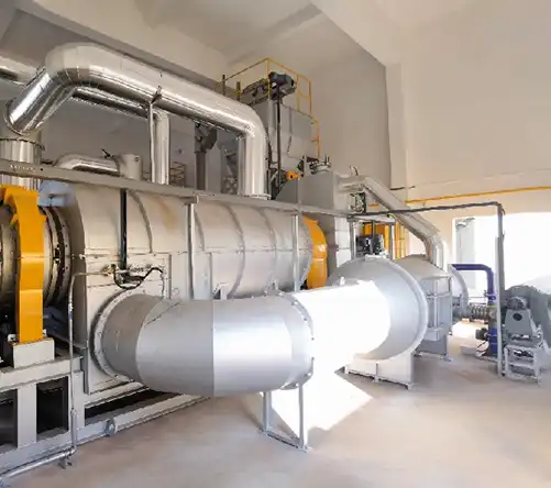 Sludge Drying and Carbonisation Plant